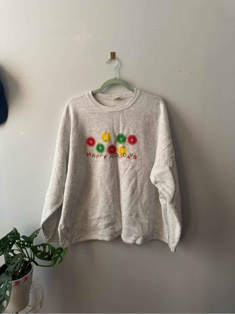 Vintage Happy Holidays Crewneck